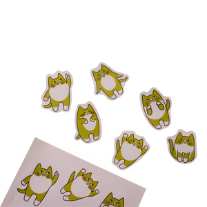 Custom UV Proof PVC Gloss <b>Vinyl</b> Sheet <b>Stickers</b> 100pcs Weatherproof Tear Resistant for Helmets Bikes Cars Hard Hats Event - Product Image 3