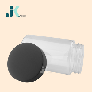 Pot de mélange d'herbes PET de haute qualité de 8oz avec bouchon CR Solutions OEM/ODM transparentes résistantes aux enfants pour bouteilles en plastique M0341 - Product Image 3