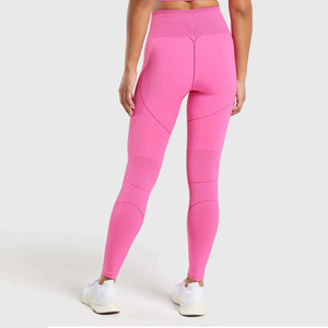 Leggings Deportivos de Cintura Alta para Mujer, con Efecto Push-Up, Forma de V, para Yoga, Fitness, Casuales, Invierno, Gimnasio - Venta al por Mayor - Product Image 4