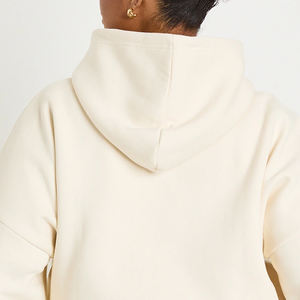 Sweat-shirt pour femme au design streetwear décontracté avec fermeture éclair, tissu de haute qualité à prix avantageux pour les commandes en gros avec logo personnalisé - Product Image 5