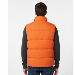 Lourd chaud hommes bouffant gilet matelassé épais sans manches veste confortable vêtements d'extérieur durables pour la veste d'hiver extérieure et quotidienne - Product Image 2