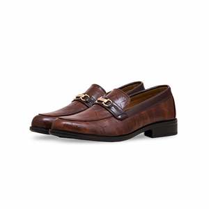 Boys Brown Formal Mocasín KD2392 Tallas grandes Sudaderas y sudaderas para hombres - Product Image 3