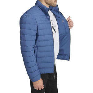 Chaqueta de plumón para hombre al por mayor, ligera, aislante, cálida, impermeable, cortavientos, transpirable, para exteriores - Product Image 5