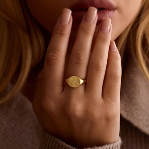 Anillo de huella dactilar personalizado 2025, joyería conmemorativa personalizada de Plata de Ley 925, regalo único para el cumpleaños de su madre - Product Image 5