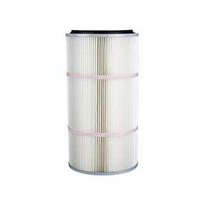 Cartucho de filtro plisado de telas no tejidas súper resistentes al desgaste 99.995% de eficiencia para sala de chorro de arena 305x305x70mm Nuevo - Product Image 1