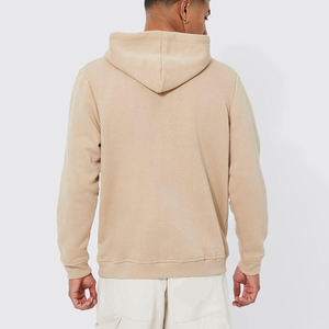 Pulls à capuche pour hommes, coupe ajustée, très vendus, légers, pour l'hiver, en couleurs unies - Product Image 2