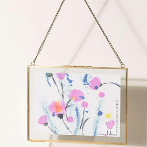 Nordic Geometry Style Minimalist Gold Iron Metal Handmade Custom Finish Superior Quality Customizable Size <b>Double</b>-<b>Sided</b> - Product Image 5