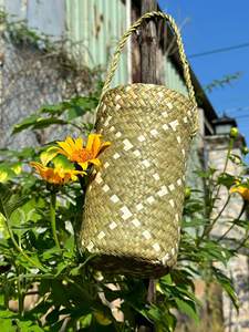 Porte-gobelets en plastique fabriqués à la main à partir de bambou naturel au Vietnam - Product Image 2