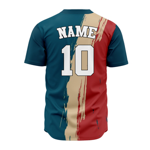 Camiseta de Béisbol Unisex, Uniforme de Equipo, Camiseta de Softbol para Hombres y Mujeres en Tallas para Niños - Product Image 2