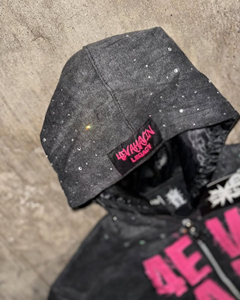 Ensemble survêtement personnalisé avec sweat-shirt et pantalon de jogging en coton mélangé, streetwear, tenue deux pièces, sur commande, unisexe, OEM ODM - Product Image 2