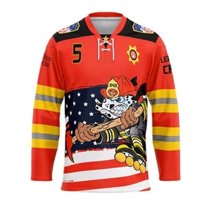 Maillot et kits de hockey sur glace personnalisés Commandes en gros disponibles maillot de hockey uniforme de hockey sur glace nouveau maillot tendance SI-IHJ-02 - Product Image 3