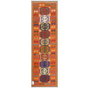 Tapis Imaco Maimana Afghanistan Denim Kilim 195 x 61 cm Tapis et ensembles - Product Image 1