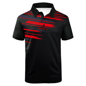 Polo de Golf liso de alta calidad para hombre, 100% de algodón de manga corta Camiseta deportiva de verano, camisetas antiarrugas para hombre, polo - Product Image 2