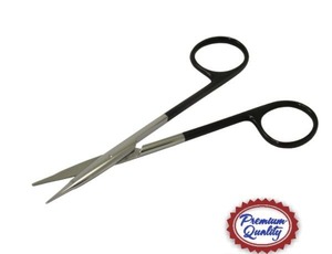 Tijeras de Tenotomía Stevens Supercut de Primera Calidad, Instrumentos Quirúrgicos de Acero Inoxidable Negro OEM Fabricados por Shu&Co - Product Image 2