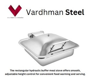 Artículos de Venta Caliente 2025: Recipiente Rectangular Hidráulico para Comida, Plato Calentador Cuadrado para Buffet de 7L, Mantiene la Temperatura Ideal para Servir - Product Image 2