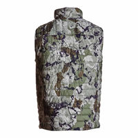 Gilet de chasse en polaire épais et chaud pour homme, camouflage forestier, pour activités de plein air et survie en hiver