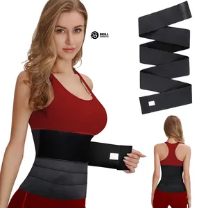 Sweat Waist Trimmer Belt Adjustable Waist Body Shape wear Breathable Compression Training Home Exercise Unisex Waist Slim Belt
