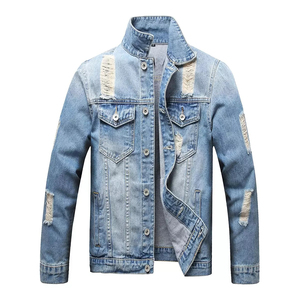 Chaqueta de Invierno para Hombre en Oferta, Chaqueta de Mezclilla Moderna con Diseño Personalizado y Logotipo en el Frente, Transpirable y Ligera - Product Image 5