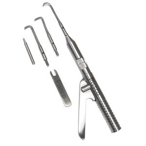 Juego de Elevadores Dentales Heidbrink, Set de 3 Elevadores de Raíz, Instrumentos Quirúrgicos Dentales Pissco - Product Image 4
