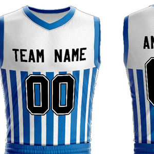 Uniforme de Baloncesto Sublimado, Unisex, de Secado Rápido, 100% Poliéster, Transpirable, Antibacterial, Sin Mangas, Gran Venta - Product Image 6