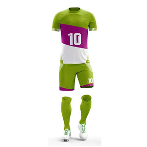 Haute maille flambant neuf maillots de football d'été Logo personnalisé sérigraphié ample confortable décontracté ensembles France Football - Product Image 5