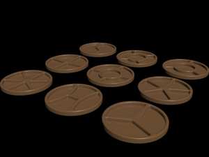 Assiette de service cnc, plateaux à collations, plat compartimenté, fichier vectoriel, plateau de service, fichier cnc pour bois, plan vectoriel, fichier cnc, - Product Image 2