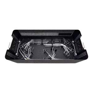 L'ensemble d'instruments orthopédiques en acier inoxydable pour la chirurgie lombaire comprend un étui de stérilisation manuelle de la source d'alimentation - Product Image 5