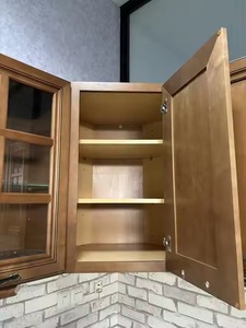 Enbl Venta caliente Indonesia moderno Modular de madera maciza gabinetes de cocina muebles armario para el hogar cocina despensa cajón cesta - Product Image 3