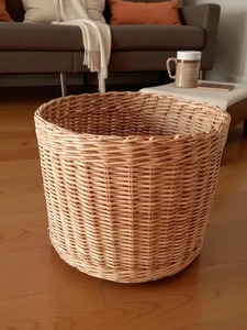 High Quality Natural <b>Rattan</b> Multipurpose Eco-Friendly Lightweight Durable <b>Basket</b> Handle for Modern <b>Storage</b> Laundry Use Export - Product Image 4