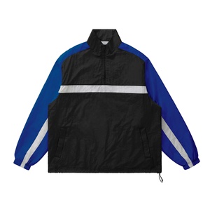 Veste coupe-vent de haute qualité pour homme, sur mesure, double couleur, streetwear, vestes coupe-vent pour homme - Product Image 1