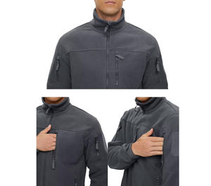 Pakistan Made Low MOQ Hombres Chaquetas de lana Reversible Tallas grandes Manga larga Hombres Chaquetas de lana - Product Image 5