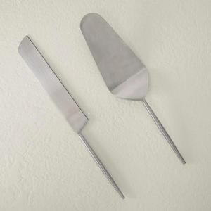 Hermoso Servidor de Pastel de Acero Inoxidable de Diseño, Moderno Utensilio de Metal con Acabado Dorado para Servir Postres, para Hoteles y Suministros de Catering - Product Image 6