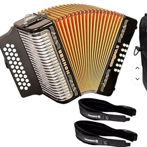 Nouvel accordéon diatonique Hohner 3500FB Corona II 31 boutons FBbEB original - Product Image 3