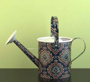 Arroseur en métal émaillé avec autocollants de couleurs assorties pour l'arrosage des plantes, pépinière, jardin, compost, serre, pliable - Product Image 5