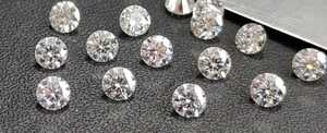 Natura เพชรสีขาว GH เพชรหลวมทรงกลม1มม.-3มม. พลอยแฮนด์เมดคุณภาพสูงสำหรับการทำเครื่องประดับ - Product Image 4