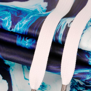 Hombres 100% algodón grueso pesado francés Terry alta calidad en blanco ropa de calle de gran tamaño logotipo personalizado sublimación pulóver sudaderas con capucha - Product Image 5