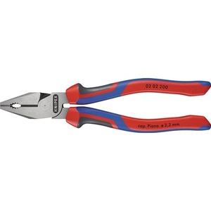 Pour pinces combinées robustes KNIPEX 200 mm avec poignées multi-composants polies - Product Image 4