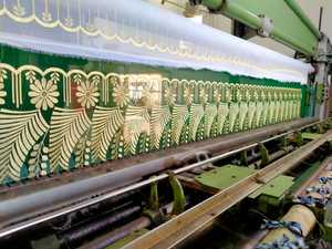 Châles géométriques à feuilles brodées blanches de haute qualité, design professionnel, style luxueux en voile de coton pour femmes saoudiennes, respirant, hiver - Product Image 5