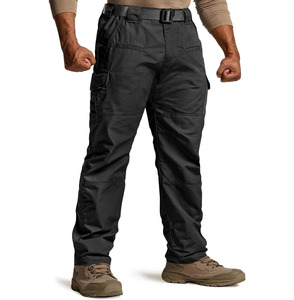 High Street Fashion Multi-Bolsillo Workwear Cargo Pantalones casuales Pantalón cargo para hombre Pantalones vaqueros para hombre subidos por Dress Sports - Product Image 1