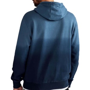 Sudadera con Capucha de Algodón para Hombre, Gruesa, de Invierno, con Forro Polar, Diseño de Logotipo Bordado con Pedrería, Patrón Sólido en la Parte Delantera - Product Image 5