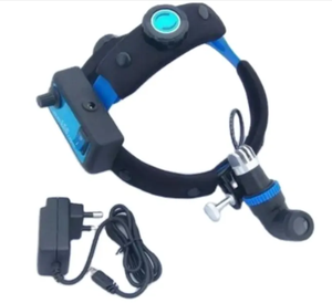 DIWALI OFERTA 3W LED FARO PARA BINOCULARES QUIRÚRGICO DENTAL COLOR NEGRO CON CARGADOR... - Product Image 4