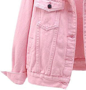 Nueva Chaqueta Vaquera 100% Algodón para Hombre, Estilo Vintage, Color Sólido, Botón Único, Informal, Transpirable, con Logotipo Frontal Personalizable - Product Image 3