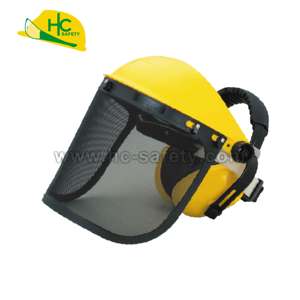 HC800A CE ANSI AS NZS sécurité ppe écran facial cache-oreilles visage protection auditive maille écran facial équipement de sécurité de construction - Product Image 3