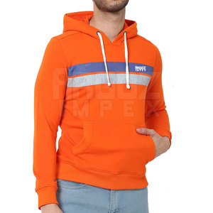 เสื้อฮู้ดดี้ผู้ชายคุณภาพสูง ออกแบบเองได้ ผ้าฝ้าย 100% น้ำหนักเบา สำหรับฤดูหนาว ลายเรียบ คอฮู้ด แห้งเร็ว ระบายอากาศได้ดี - Product Image 1