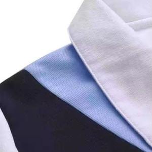 Camiseta Polo Casual de Mujer 100% Algodón, Diseño Sólido de Alta Calidad con Decoración de Botones, Opción de Talla Grande Disponible - Product Image 3