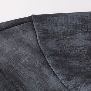 Sudadera Extra Grande de Estilo Minimalista, Corte Regular, Color Sólido, 100% Algodón, Tejido Cómodo para Invierno, Perfecta para la Moda Urbana Diaria - Product Image 4