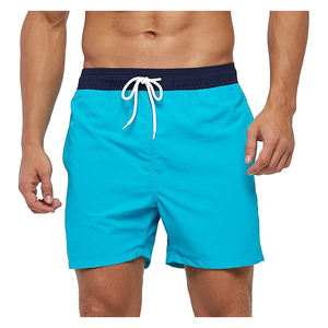 Pantalones cortos de playa para hombre con forro de malla de secado rápido y bolsillos con 240 GSM Pantalones cortos de playa para hombre de alta calidad - Product Image 3