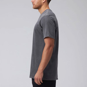 T-shirts pour hommes tendance et décontractés, de haute qualité, en gros, personnalisés, lourds, 100% coton, surdimensionnés, cool, premium - Product Image 4