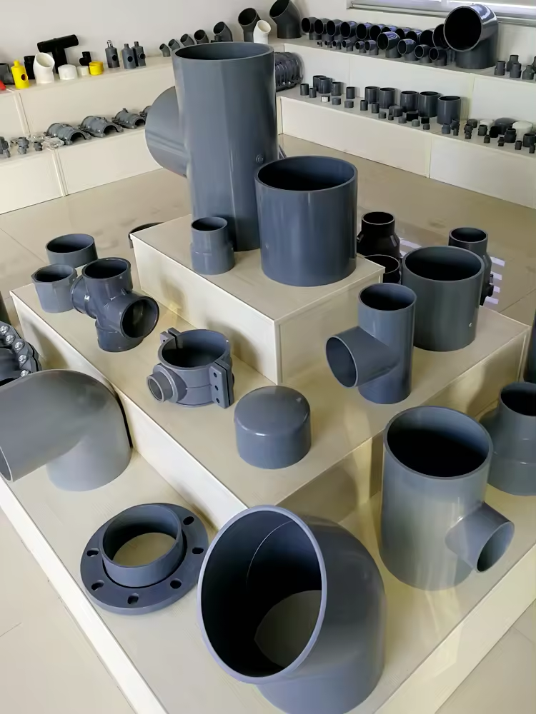PVC Plastic Fittings Water Supply Pipe Pvc Fittings for Plumbing · image 5