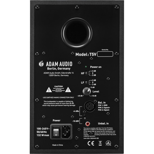adam audio t8v studio monitor